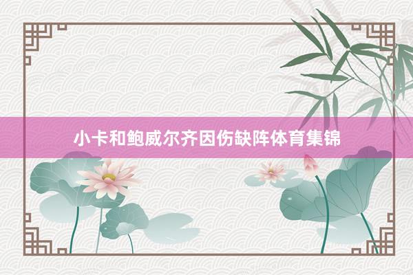 小卡和鲍威尔齐因伤缺阵体育集锦