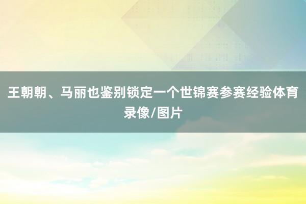 王朝朝、马丽也鉴别锁定一个世锦赛参赛经验体育录像/图片