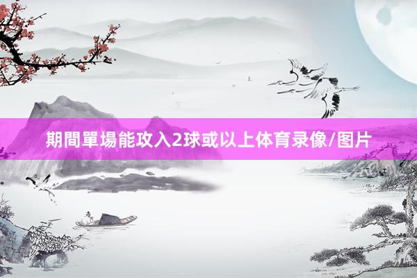 期間單場能攻入2球或以上体育录像/图片